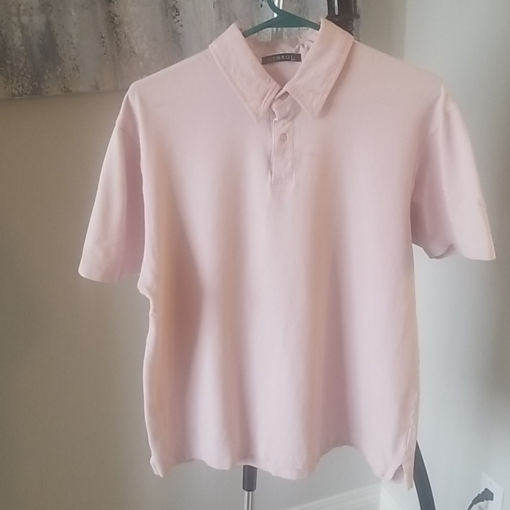 Pink polo by George
